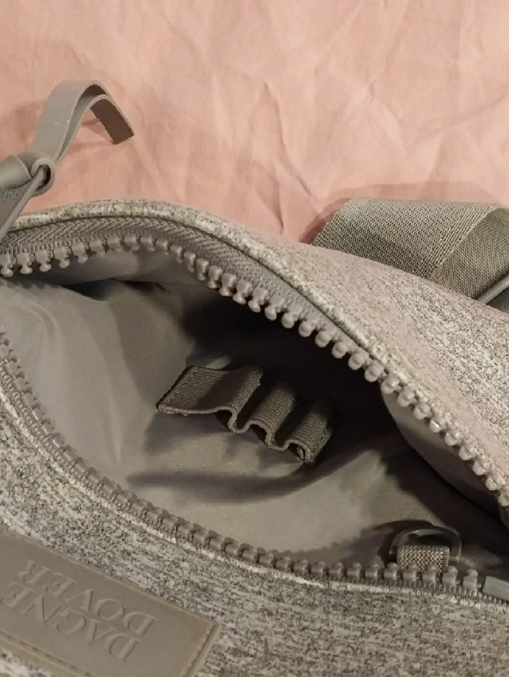 Dagne Dover Small Wade Diaper Bag In Gray